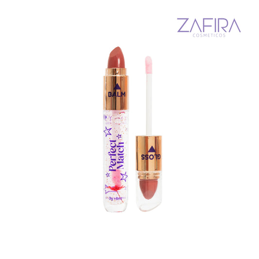 Brillo Mágico Doble Con Labial Trendy