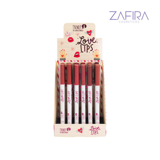 Delineador De Labios Love Lips Individual Trendy