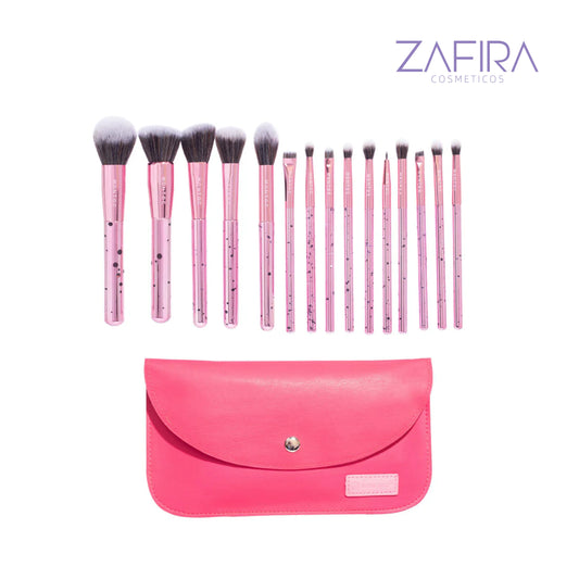 Kit de Brochas PINK ROSE MONTOC