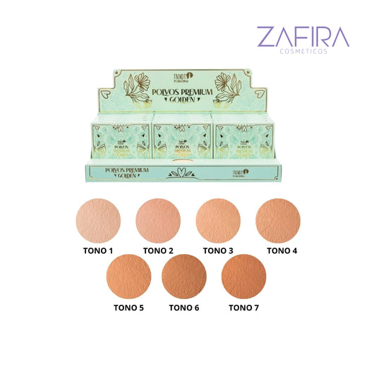 Polvos Compactos Golden Trendy