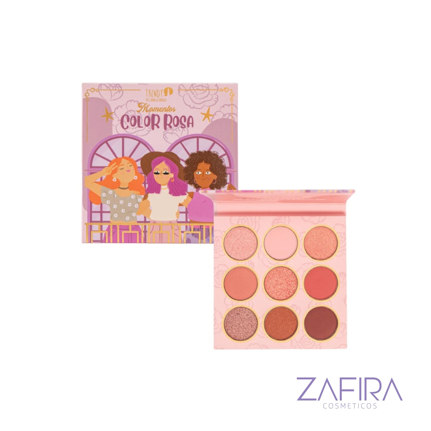 Sombra Color Rosa TRENDY