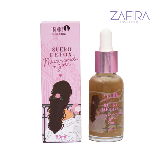 Suero Detox Niacinamida + Zinc Trendy Skincare 30ml
